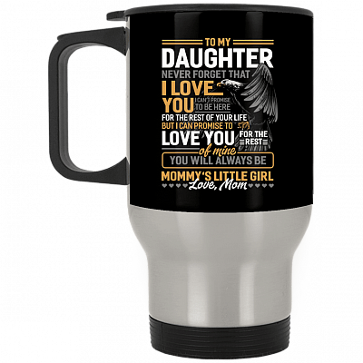 14 oz. Silver Travel Mug
