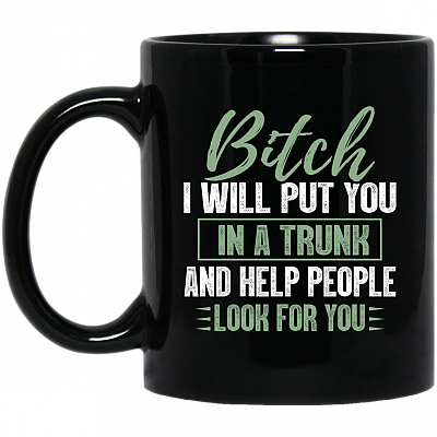 11 oz. Black Mug