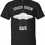 Crashdown Cafe T-Shirt - Funny Movie Shirt, Unisex T-Shirt, Black