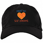 Don't Be Self Conchas Mexican Latina Girl Feminist Gift Twill Cap - High-Profile Snapback Hat, Black, Brushed Twill Dad Cap