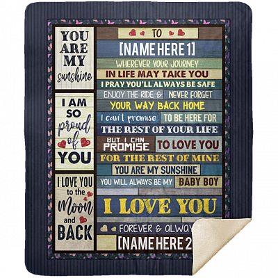 Premium Mink Sherpa Blanket - 50x60