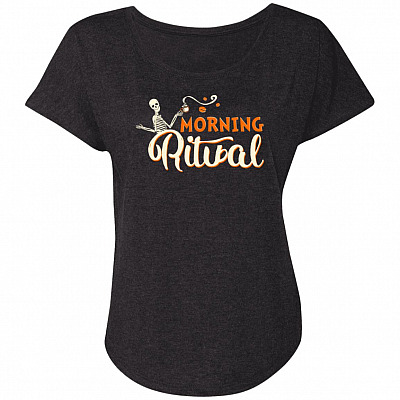 Ladies Triblend Dolman Sleeve