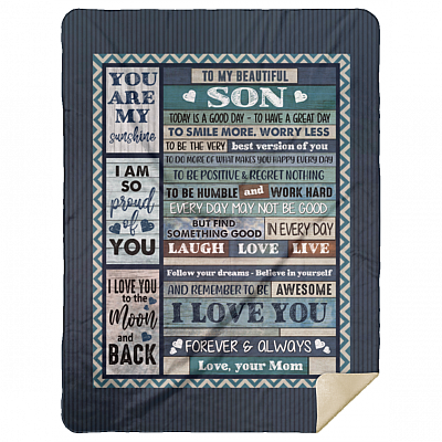 Premium Mink Sherpa Blanket - 60x80