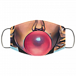 Marilyn Monroe Washable Reusable Custom Printed Cloth Face Mask Cover - Sexy Face Mask - Face Mask Bubble Gum, White, Cloth Face Cover