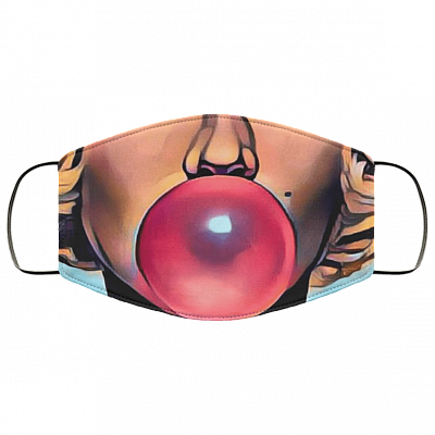 Marilyn Monroe Washable Reusable Custom Printed Cloth Face Mask Cover - Sexy Face Mask - Face Mask Bubble Gum, White, Cloth Face Cover