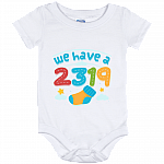 We Have 2319 - Funny Pregnancy Announcement Baby Onesie - Toddler Bodysuit, White, Baby Onesie - 12 Month