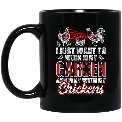 11 oz. Black Mug