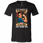 The Only Thing Stronger Than A Soldier Is The Mom Who Raised Him T-Shirt - V-Neck Tee - Proud Army Mom Shirt, Black, V-Neck T-Shirt The Only Thing Stronger Than A Soldier Is The Mom Who Raised Him T-Shirt - V-Neck Tee - Proud Army Mom Shirt, Black, V-Neck T-Shirt