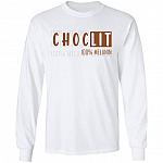 Choclit 100% Melanin African American Black Queen Hoodie - Sweatshirt, White, Long Sleeve
