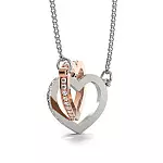 Interlocking Heart Necklace R2