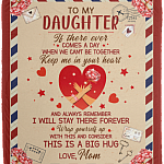 To My Daughter If There Ever Comes A Day We Can't Be Together Wrapped Framed Canvas Prints-Unframed Poster, White, Cozy Plush Fleece Blanket - 50x60 To My Daughter If There Ever Comes A Day We Can't Be Together Wrapped Framed Canvas Prints-Unframed Poster, White, Cozy Plush Fleece Blanket - 50x60