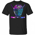 Goalie Mom T-Shirt - Funny Goalie Mom, Black, Unisex T-Shirt