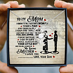 1. To My Mom_Son Forever Love Necklace (Silver) 3