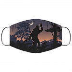 Bigfoot Rock n Roll Sign Language Washable Reusable Custom - Funny Bigfoot Printed Cloth Face Mask Cover, White, Cloth Face Cover Bigfoot Rock n Roll Sign Language Washable Reusable Custom - Funny Bigfoot Printed Cloth Face Mask Cover, White, Cloth Face Cover