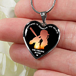 Baseball Necklaces Girl Anything Is Possible If You Believe and I Believe in You Heart Pendant Necklace - Heart Luxury Necklace (Silver)