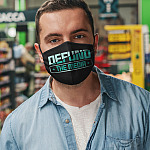 12VT. Defund The Media mask mockup