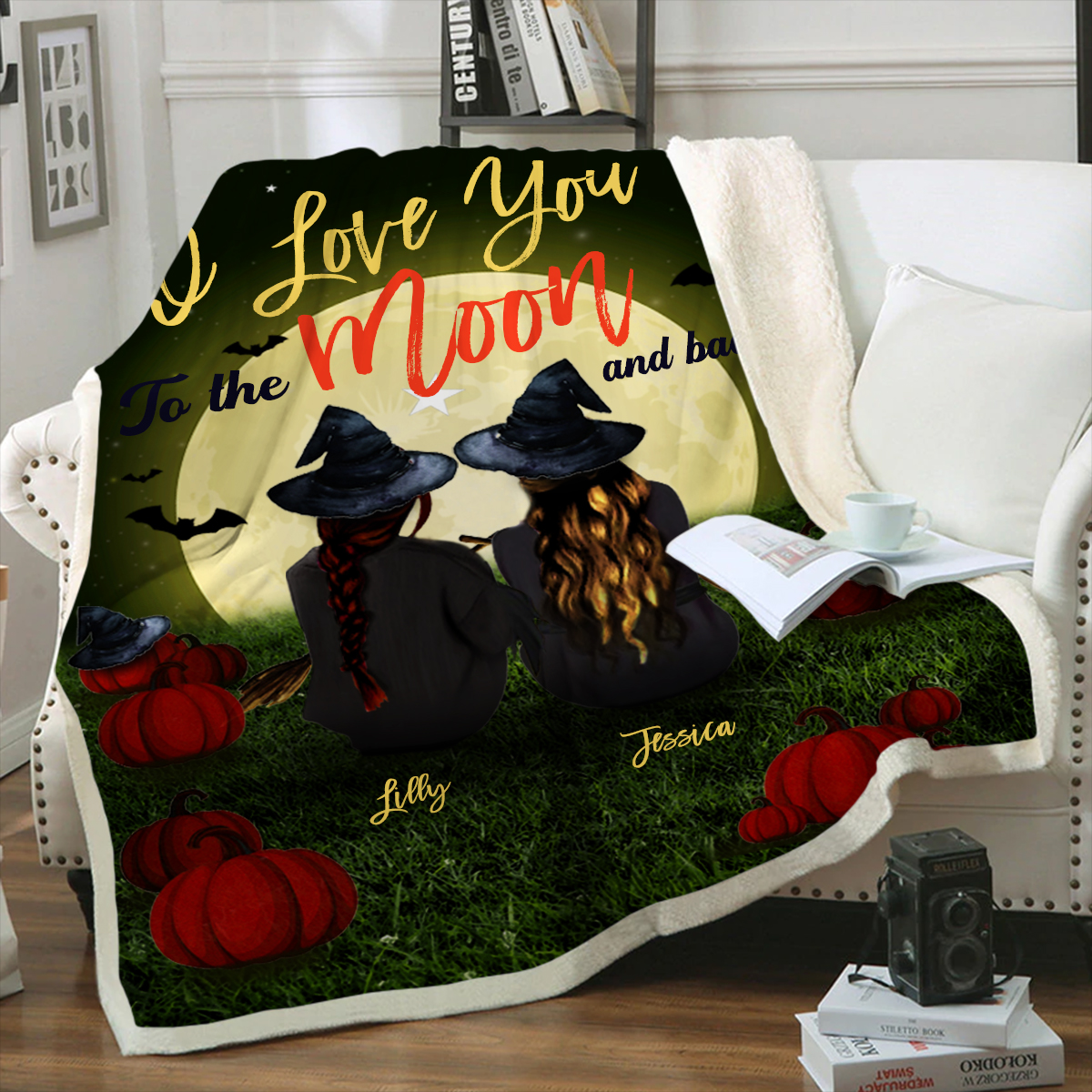 34 HG. I Love You To The Moon And Back Witches_Madina Script Alt