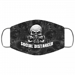 Social Distancer Quarantine 2020 Washable Reusable Custom- Printed Cloth Face Mask Cover, White, Cloth Face Cover Social Distancer Quarantine 2020 Washable Reusable Custom- Printed Cloth Face Mask Cover, White, Cloth Face Cover