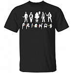 Friends Halloween T-Shirt - Funny Horror Movie Character Shirt, Black, Unisex T-Shirt