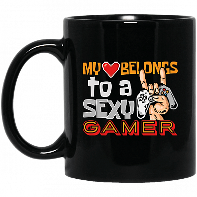 11 oz. Black Mug