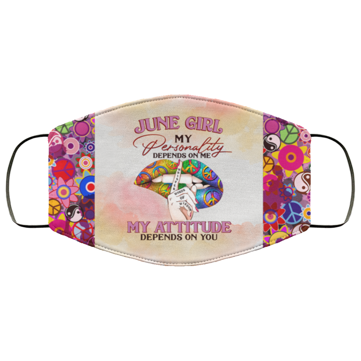 June Girl My Personality Depends on Me Washable Reusable Custom - Printed Cloth Face Mask Cover, White, Cloth Face Cover June Girl My Personality Depends on Me Washable Reusable Custom - Printed Cloth Face Mask Cover, White, Cloth Face Cover