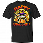 Baby Yoda Happy Quar-O-Teen Funny Halloween T-Shirt, Black, Unisex T-Shirt Baby Yoda Happy Quar-O-Teen Funny Halloween T-Shirt, Black, Unisex T-Shirt