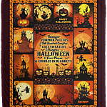 Ready For Pumpkin Patches And Cuddles In Blankets Super Soft Comfort Warmth Printed Fleece Blanket - Premium Sherpa Blanket - Woven Blanket, White, Cozy Plush Fleece Blanket - 50x60