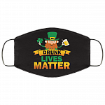 Drunk Leprechaun Drunk Lives Matter Washable Reusable Custom – Printed Cloth Face Mask Cover, White, Cloth Face Cover Drunk Leprechaun Drunk Lives Matter Washable Reusable Custom – Printed Cloth Face Mask Cover, White, Cloth Face Cover
