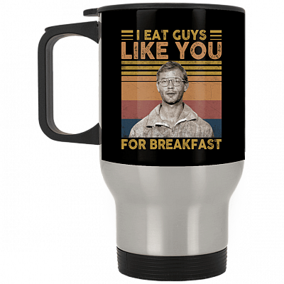14 oz. Silver Travel Mug
