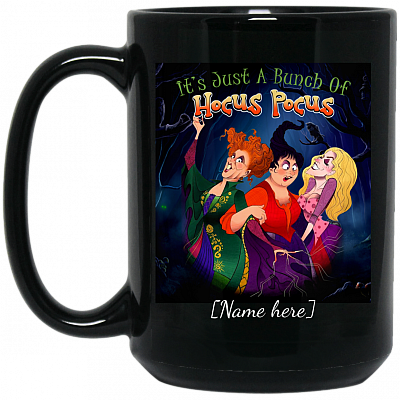 15 oz. Black Mug