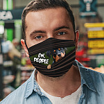 4VT. Rottweiler Ew People mask mockup