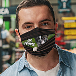 4VT. Boston Terrior Ew People mask mockup