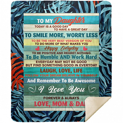 Premium Mink Sherpa Blanket - 50x60