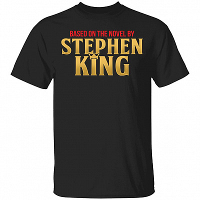 Based on the Novel by Stephen King Horror Novels, Black, Unisex T-Shirt