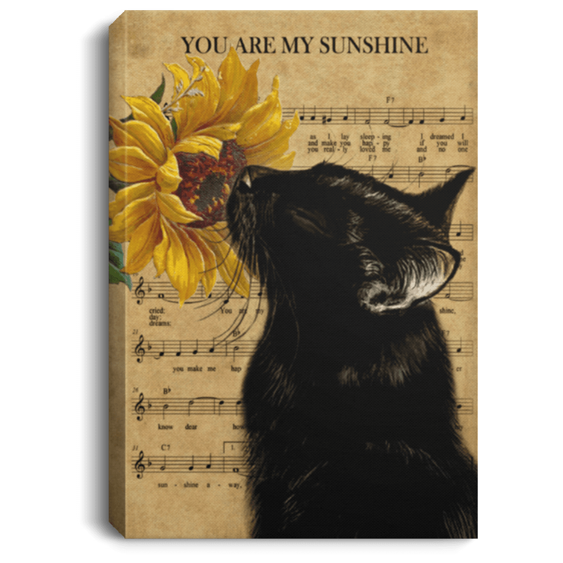 To My Daughter You Are My Sunshine I Love You To The Moon Poster No Frame Canvas 0.75/'/' Deluxe Canvas 1.5/'/' Full Sizes Print in US