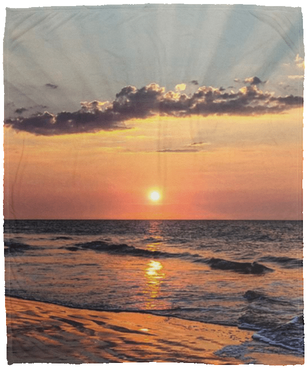 Sunrise Summer Beach Lover Fleece Blanket - Mink Sherpa Blanket - Woven Blanket, White, Cozy Plush Fleece Blanket - 50x60 Sunrise Summer Beach Lover Fleece Blanket - Mink Sherpa Blanket - Woven Blanket, White, Cozy Plush Fleece Blanket - 50x60