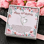 5KN. 30th Birthday Forever Love Necklace (Silver) 4