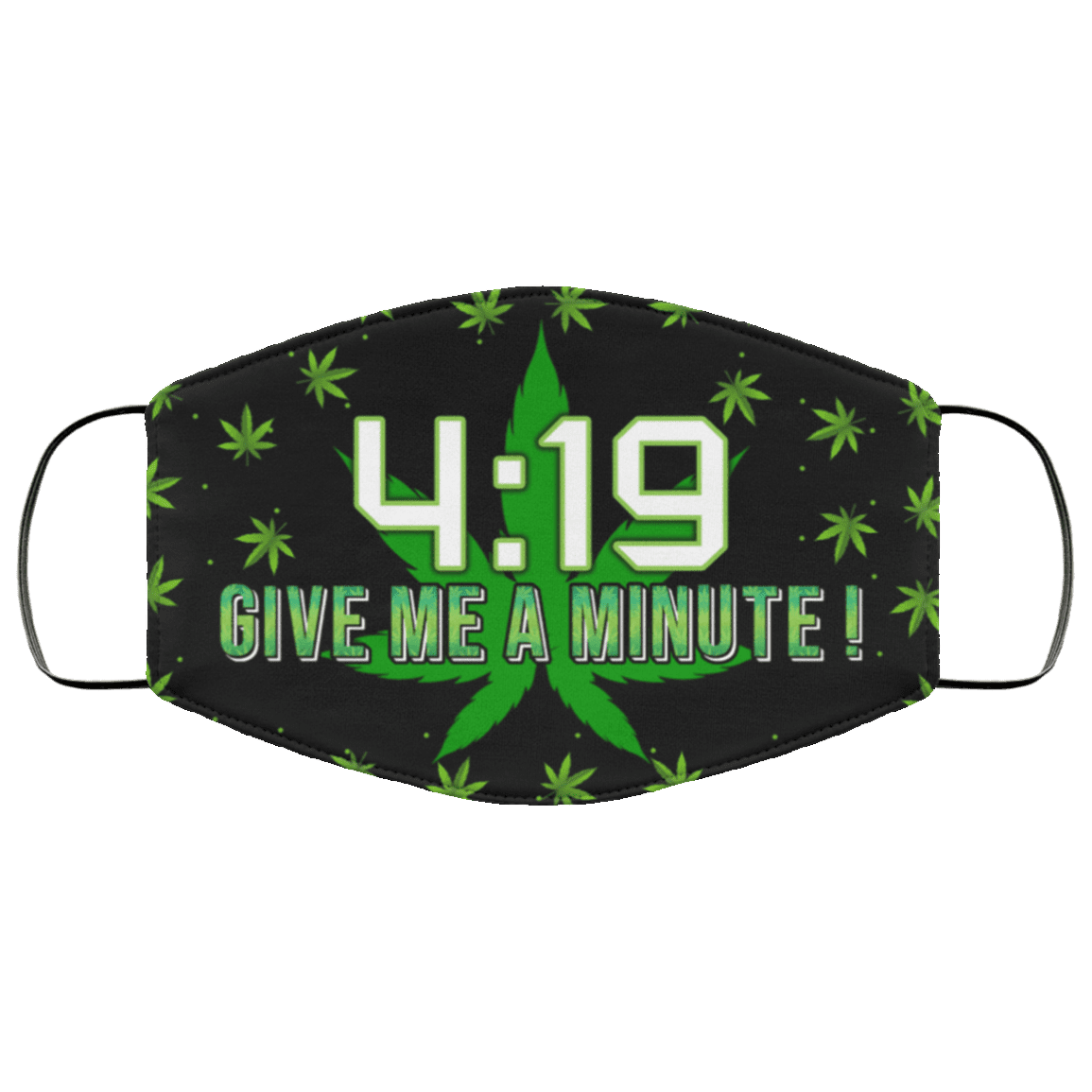 4 19 Give Me A Minute Washable Reusable Custom - Printed Cloth Face Mask Cover, White, Cloth Face Cover – Medium/Large 4 19 Give Me A Minute Washable Reusable Custom - Printed Cloth Face Mask Cover, White, Cloth Face Cover – Medium/Large