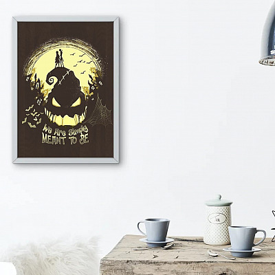 Alternative view of We Are Simply Meant To Be Gallery Wrapped Framed Canvas Prints - Unframed Poster - Home Decor Wall Art