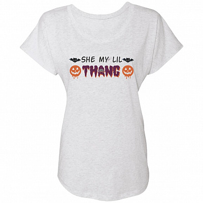 Ladies Triblend Dolman Sleeve