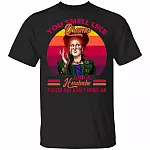 You Smell Like Drama And A Headache Please Get Stay Away From Me Hocus Pocus Winifred Sanderson T-shirt, Black, Unisex T-Shirt