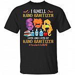 I Smell Hand Sanitizer Lots And Lots Of Hand Sanitizer Hocus Pocus T-Shirt - V-Neck Shirt, Black, Unisex T-Shirt I Smell Hand Sanitizer Lots And Lots Of Hand Sanitizer Hocus Pocus T-Shirt - V-Neck Shirt, Black, Unisex T-Shirt
