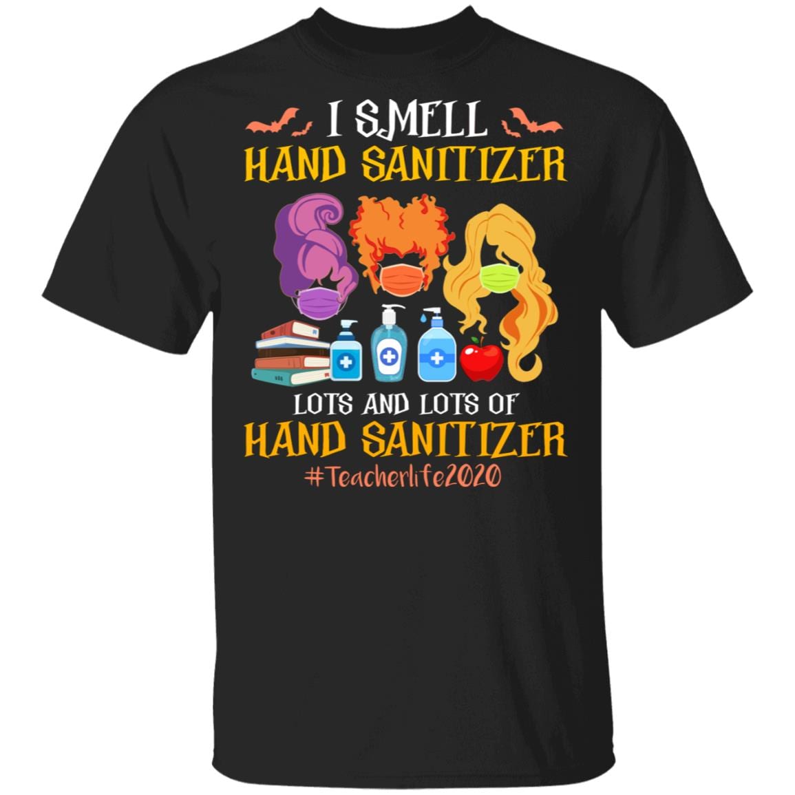 I Smell Hand Sanitizer Lots And Lots Of Hand Sanitizer Hocus Pocus T-Shirt - V-Neck Shirt, Black, Unisex T-Shirt I Smell Hand Sanitizer Lots And Lots Of Hand Sanitizer Hocus Pocus T-Shirt - V-Neck Shirt, Black, Unisex T-Shirt