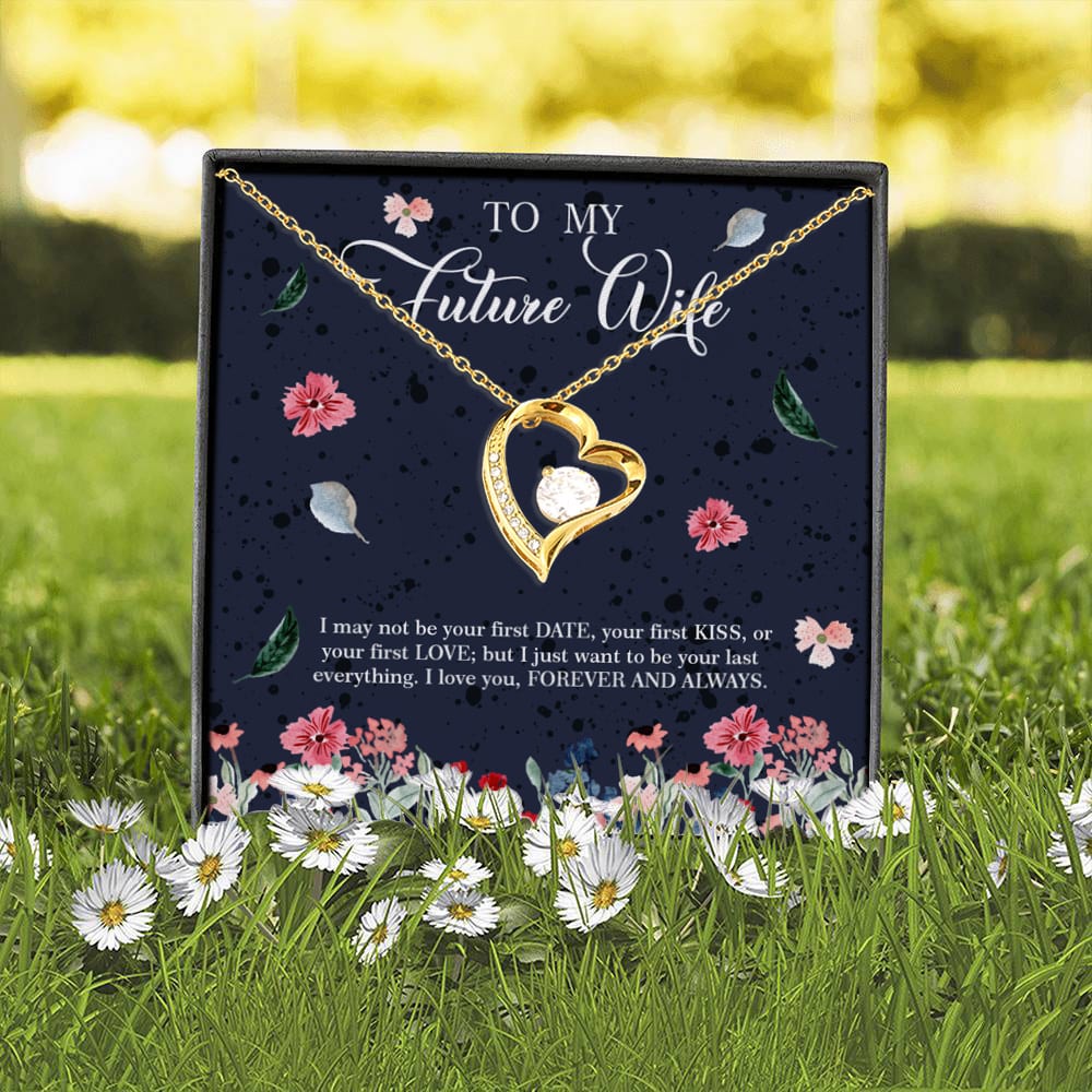 5O.Future Wife First Date(4) Forever Love Necklace (Gold) 2