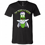 I'm Pickle-o Rick T-Shirt - V-Neck, Black, V-Neck T-Shirt