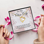 9. To Future Wife(4) Forever Love Necklace (Gold) 5