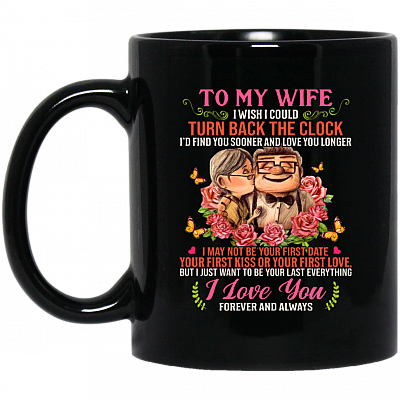 11 oz. Black Mug