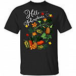 Hello Pumpkin Vintage Vine Chart Ivory T-Shirt, Black, Unisex T-Shirt Hello Pumpkin Vintage Vine Chart Ivory T-Shirt, Black, Unisex T-Shirt
