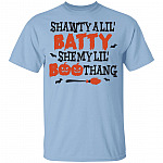 Shawty A Lil' Batty She My Lil' Boo Thang Short Sleeve Youth Tee, Light Blue, Youth T-Shirt