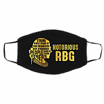 Strong People Stand Up For Themselves But Stronger Notorious RBG Washable Reusable Custom Cloth Face Mask, Black, Cloth Face Cover – Medium/Large